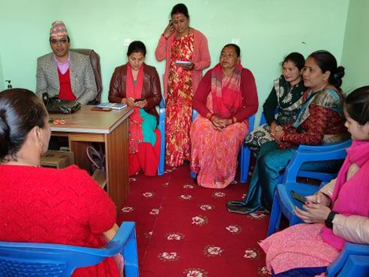 डडेल्धुरामा महिला नेतृत्व मञ्चको कार्यालय स्थापना 